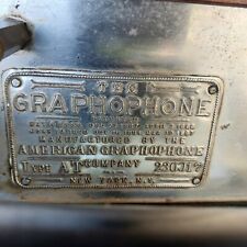 American Graphophone Company Type AT from the 1897 Made In U.S.A picture