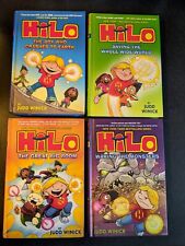 Hilo : Judd Winick Volumes 1, 2, 3, 4. HC  (Random House 2015) All First Edition picture