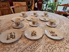 Sister BERTA HUMMEL ORIGINAL Porcelain Plates, Cups, Saucers, sugar bowl & cream picture