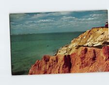 Postcard Aquinnah cliffs on Marthas Vineyard Island Aquinnah Massachusetts USA picture