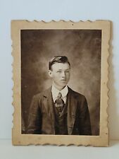Antique Mounted Photograph Handsome Young Man Identified Henry Neill Family picture