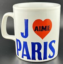 Vintage J'aime Paris Mug | I Heart Paris Mug | Paris Coffee Mug By Kiln Craft picture