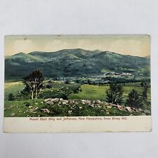 Postcard New Hampshire Mount Starr King Jefferson Breay Hill Pre-1907 Unposted picture