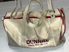 Judd's Very Nice Dunhill White Cream & Red Duffle Bag picture