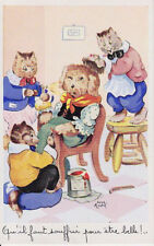 CATS ARTIST SIGNED LIGHT ANDRE 13 Vintage Postcards (L5798) picture