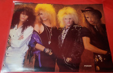Poison And Up Close And Personal With Poison Vintage Rock Photo Size 11 X 9 picture