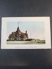 Vtg Postcard Boston Mass. Headhouse City Point 1909 Rochester Station Cancel picture