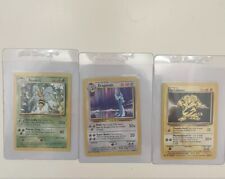 Lot Of 3 Pokémon Base Set Card Mint From Beedrill / Dragonair / Electabuzz picture