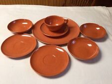 Vintage  Orange  Colorflyte Melmac By Branchell Dinnerware  picture