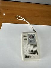 Vintage KMART Model  W600 White AM Solid State Radio picture