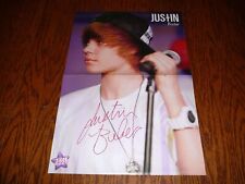 Justin Bieber centerfold poster Paramore Hayley Williams pinup Miranda Cosgrove picture