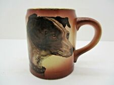 Vintage Hand Painted Dog Mug Stein picture