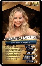 2019 Top Trumps Movie Stars Card  Jennifer Lawrence  picture