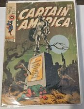 Captain America #113 Classic Steranko Cover Avengers Appearance Marvel 1969 picture