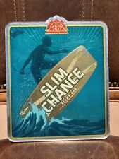 Slim Chance Light Ale Red Hook Acrylic Beer Sign Bar Mancave 8”x9” picture