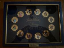 Bradford Exchange Disney Princess Proof Collection Coins Medallions Complete picture