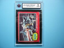1977 O-PEE-CHEE STAR WARS CARD #102 REBELS PREPARE FOR THE BIG FIGHT KSA 8 OPC picture