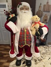 3 ft. Santa with Presents and Bear picture