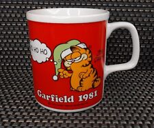 Vintage Garfield Mug 1981 Original Vintage Christmas Mug ENESCO Garfield picture