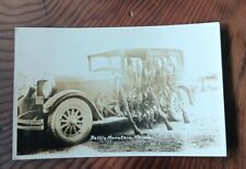 REAL PHOTO Post Card RPPC Battle Mountain Nevada Pheasant Hunting 1937 picture