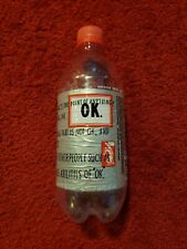 Rare 1994 OK Soda 20 Oz Bottle picture