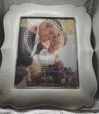 New Lenox Wedding Promises Opal Innocence 8x10 Inch Frame With Platinum Trim picture