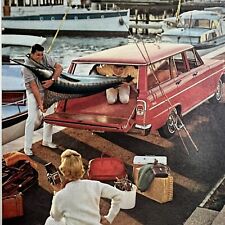 Vintage Chevrolet Red Chevy Nova II Wagon Color Advertisement Ad Sailfish Fish picture