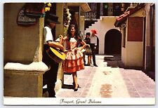 Bahamas Freeport, International Bazaar, Flamenco Dancers, Chrome 1968, 6 x 4 picture
