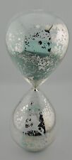 Glass-Pier 1 Imports Mercury Sand Hourglass picture