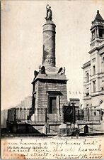 Vtg Baltimore Maryland MD The Battle Monument 1906 Postcard picture
