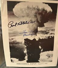Enola Gay Pilot Paul Tibbets—Bombardier Thomas Ferebee Signed Photo Of Hiroshima picture