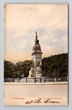 Hague-Netherlands, National Monument, Vintage Postcard picture