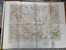 Original WW2 British Army RAF Home Guard Map 1940 - Bishop's Castle picture