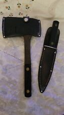 RARE Vintage TOMAHAWK Knife / Hatchet / Axe Camp Fish Hunt Collect Combo Set   picture