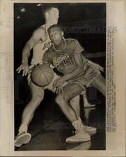 1964 Press Photo Evansville and Butler play men's college basketball picture