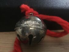 1983 Wallace Silver Plate Sleigh Bell picture