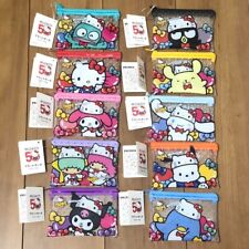 Flat Pouch (S) Sanrio Characters 50th Anniversary Complete Set 10 Types JAPAN picture