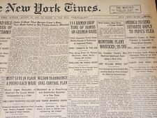 1917 AUGUST 19 NEW YORK TIMES - MUNITIONS PLANT WRECKED, 25 DIE - NT 8527 picture