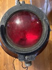 Vintage Safetran Rail Road Caboose RED 12” Light Signal Train RR Tested Working picture