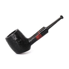 MUXIANG Briar Wooden Tobacco Pipe 3mm Filter Handmade Sandblasted Smoking Pipe picture