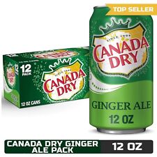 Canada Dry Ginger Ale, 12 oz Cans, 12-Pack picture