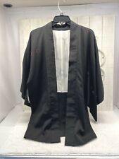 Handmade Japanese Style  Kimono Jacket Black with Cherry Blossoms Beautiful picture