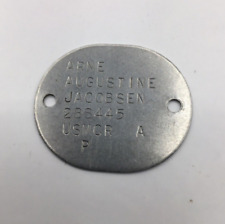 USMC Dog Tag Battle of Midway Veteran picture