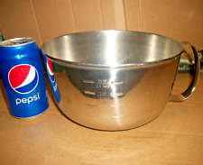 Vintage West Bend 3 Quart Stainless Steel Measuring Cup/Batter/Mixing Bowl picture