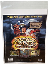 Untold Legends the Warrior's Code - Game Print Ad / Poster Promo Art 2006 picture