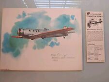 Nixon Galloway Art Print United Airlines Collector 1976 Boeing 221-A Monomail picture