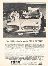 1959 Pontiac Bonneville Original Advertisement Print Art Car Ad J786 picture