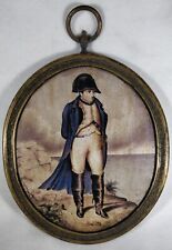 Napoleon Bonaparte portrait in a bronze frame. picture