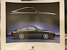 RARE AWESOME Porsche Poster 911 SHADOW SILHOUETTE picture