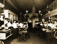 Collinson's Millinery Store Vintage/ Old Photo 8.5
